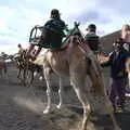 Fred and Harry's camel launches itself up, The Volcanoes of Lanzarote, Canary Islands, Spain - 27th October 2021