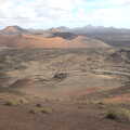 A view out over the national park, The Volcanoes of Lanzarote, Canary Islands, Spain - 27th October 2021