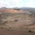 A view out over the national park, The Volcanoes of Lanzarote, Canary Islands, Spain - 27th October 2021