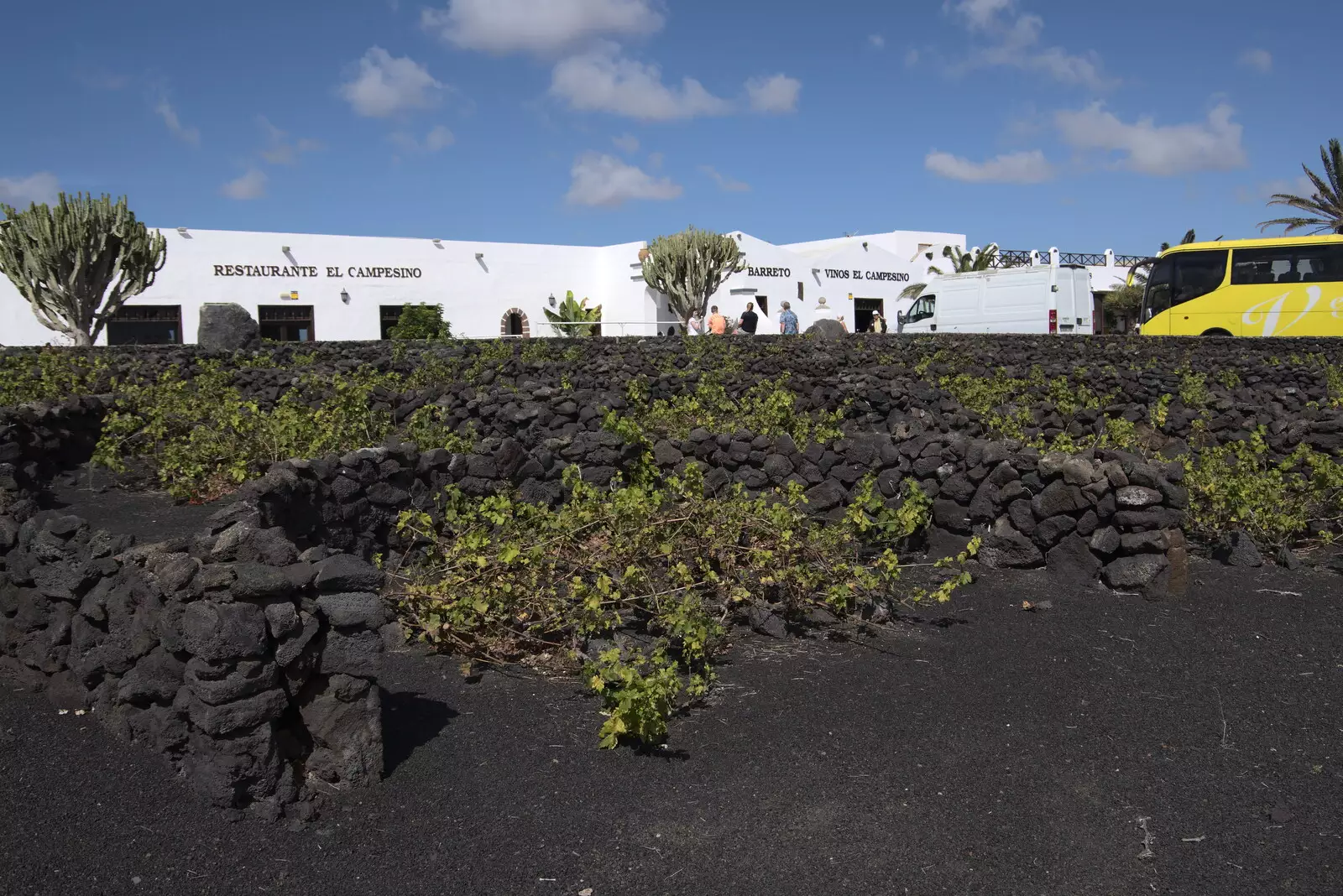 We stop off at the Vinos del Campesino, from The Volcanoes of Lanzarote, Canary Islands, Spain - 27th October 2021