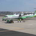 A Dash-8 in Binter livery at Arrecife, The Volcanoes of Lanzarote, Canary Islands, Spain - 27th October 2021