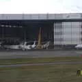 Maintenance in the Diamond Hangar, The Volcanoes of Lanzarote, Canary Islands, Spain - 27th October 2021