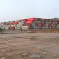 The container mountain has grown, A New Playground and Container Mountain, Eye, Suffolk - 7th November 2021