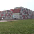 The famous Suffolk container mountain, A New Playground and Container Mountain, Eye, Suffolk - 7th November 2021