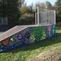 Skate park graffiti, A New Playground and Container Mountain, Eye, Suffolk - 7th November 2021