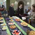 There's a good snack spread on the pool table, Brome Village Hall's 50th Anniversary, Brome, Suffolk - 12th November 2021