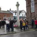 The parade has dispersed, The GSB and Remembrance Day Parades, Eye and Botesdale, Suffolk - 14th November 2021