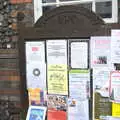 The WI sign, as presented to the old Borough of Eye, The GSB and Remembrance Day Parades, Eye and Botesdale, Suffolk - 14th November 2021