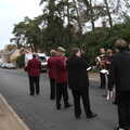 We wait for the off at the top of the hill, The GSB and Remembrance Day Parades, Eye and Botesdale, Suffolk - 14th November 2021