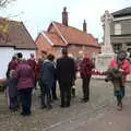 Isobel heads over, The GSB and Remembrance Day Parades, Eye and Botesdale, Suffolk - 14th November 2021