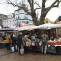 Fruit stalls on the market, Scooters and a Bit of Christmas Shopping, Eye and Norwich, Norfolk - 23rd December 2021