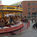 There's a carousel doing the rounds, Scooters and a Bit of Christmas Shopping, Eye and Norwich, Norfolk - 23rd December 2021