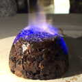2021 We set fire to the Christmas pudding again