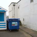 Bins round the back of the pier, A Few Hours at the Seaside, Southwold, Suffolk - 27th December 2021