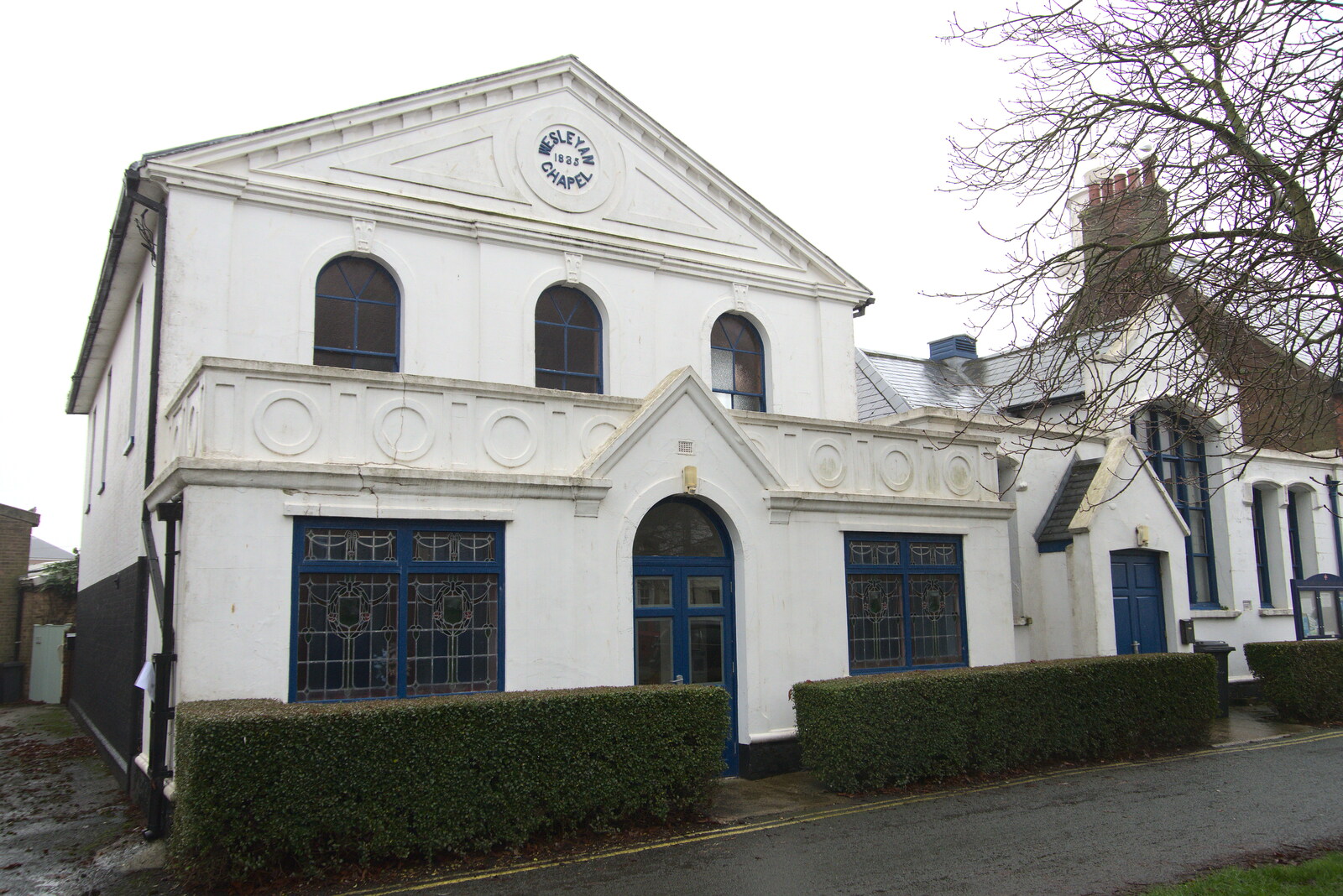 The Wesleyan Chapel from 1835 from A Few Hours at the Seaside, Southwold, Suffolk - 27th December 2021