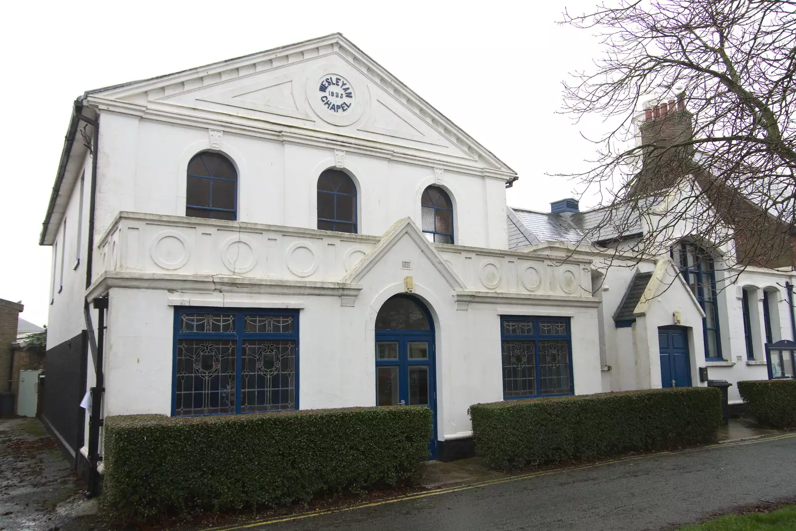 The Wesleyan Chapel from 1835, from A Few Hours at the Seaside, Southwold, Suffolk - 27th December 2021