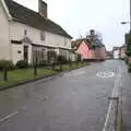 Isobel walks along Castle Street, New Year's Day, Brome, Suffolk - 1st January 2022