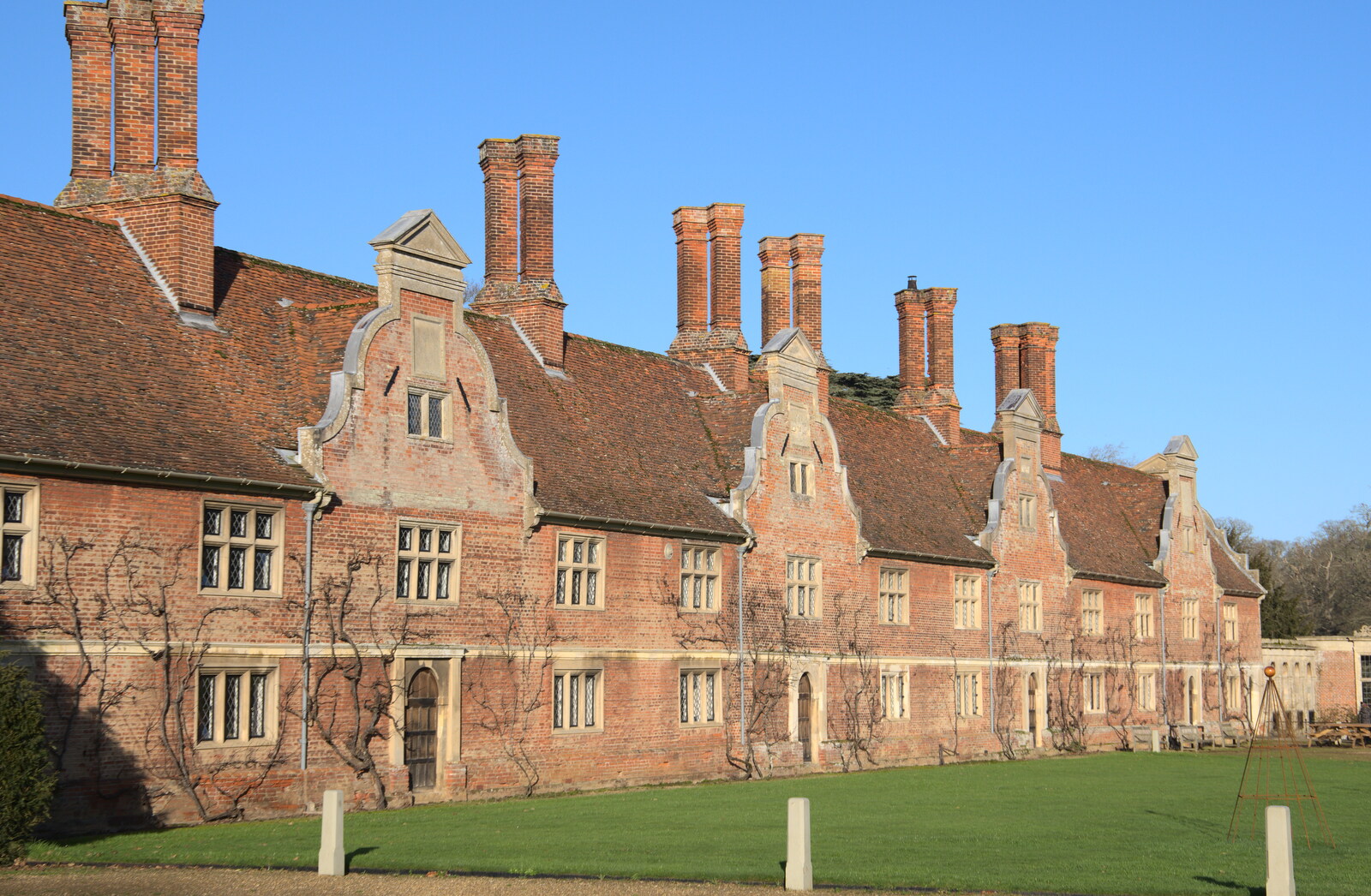 Fancy Alms houses at Blickling Hall from A Visit to Blickling Hall, Aylsham, Norfolk - 9th January 2022
