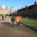 The gravel path to Blickling Hall, A Visit to Blickling Hall, Aylsham, Norfolk - 9th January 2022