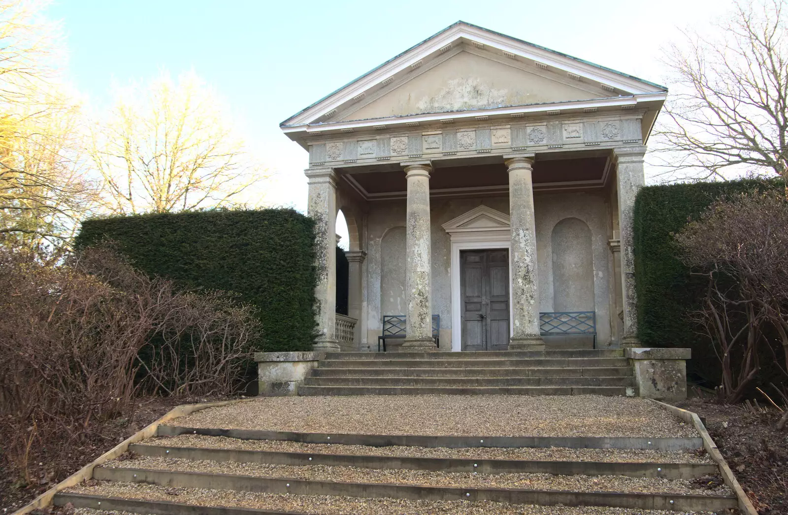 A garden room, from A Visit to Blickling Hall, Aylsham, Norfolk - 9th January 2022