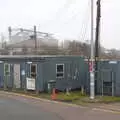 The former Charrington's and Network Rail cabin, A Trip to the Natural History Museum, Kensington, London - 15th January 2022