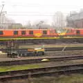 Class 90 90008 has been repainted as Freightliner, A Trip to the Natural History Museum, Kensington, London - 15th January 2022