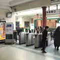 The ticket barriers at Gloucester Road, A Trip to the Natural History Museum, Kensington, London - 15th January 2022