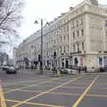 A block of houses on Gloucester Road, A Trip to the Natural History Museum, Kensington, London - 15th January 2022