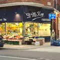 An illuminated greengrocers, A Trip to the Natural History Museum, Kensington, London - 15th January 2022