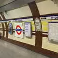 Hyde Park Corner's original tiling, A Trip to the Natural History Museum, Kensington, London - 15th January 2022