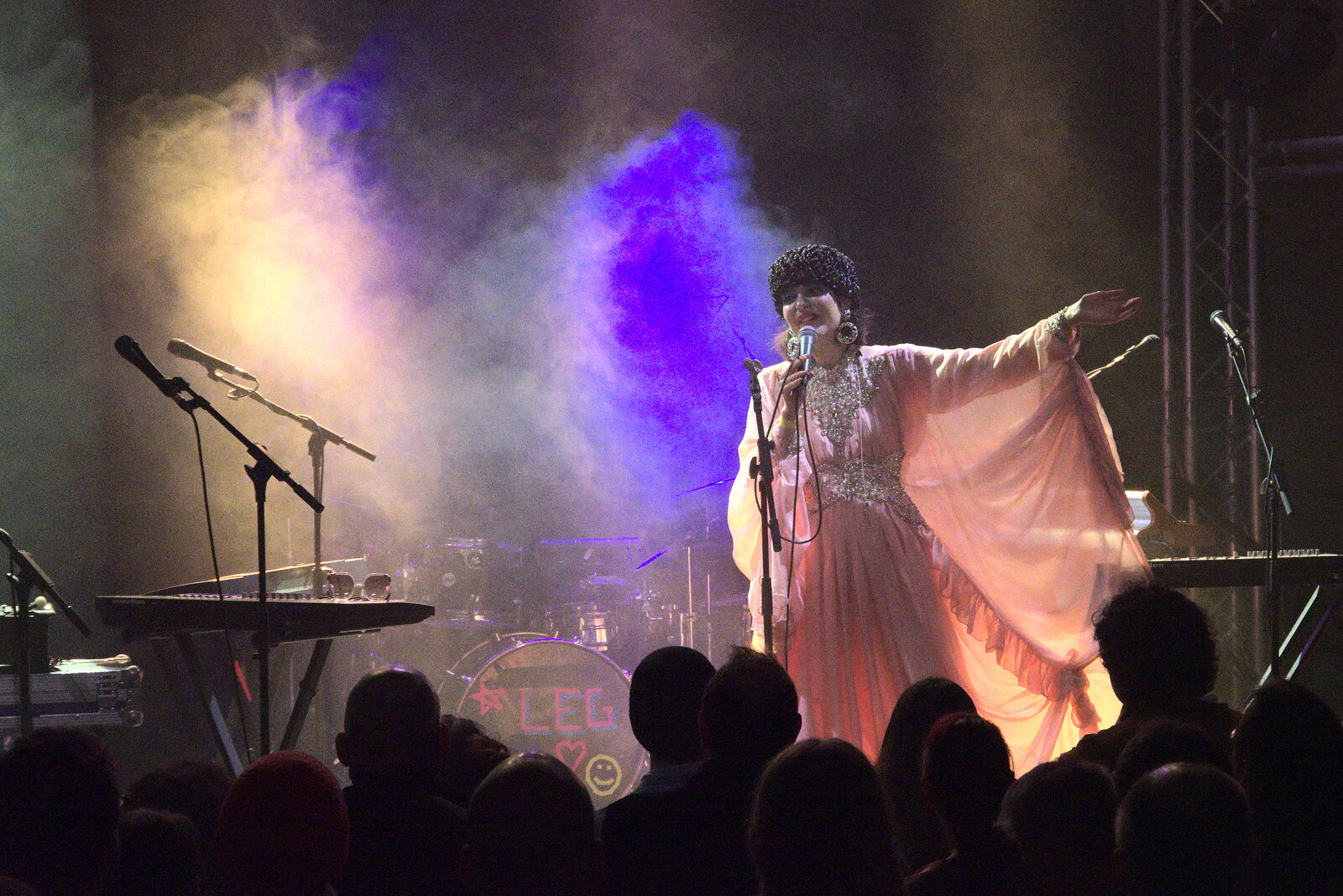 Vanity Fairy and Let's Eat Grandma, Arts Centre, Norwich - 26th January 2022: Daisy on stage