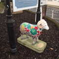 2022 There's a painted sheep at Cross Street