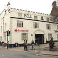 The Lost Pubs of Norwich, Norfolk - 13th February 2022, The former Bell Hotel, now a Santander