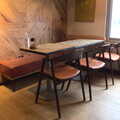 An empty table at Nando's, The Last Trip to the SwiftKey Office, Paddington, London - 23rd February 2022