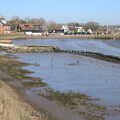 Looking back at Orford Quay, A Trip to Orford Castle, Orford, Suffolk - 26th February 2022