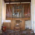 The impressive Peter Collins organ, A Trip to Orford Castle, Orford, Suffolk - 26th February 2022
