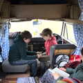 We hang out in the van, Weybread Pits and a Sunday Walk, Brome, Suffolk - 6th March 2022