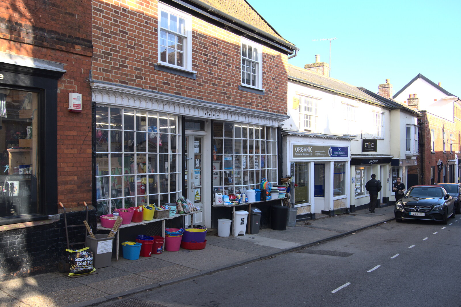 Classic old-school hardware shop on Church Street from A Trip to the Violin Shop, Woodbridge, Suffolk - 12th March 2022