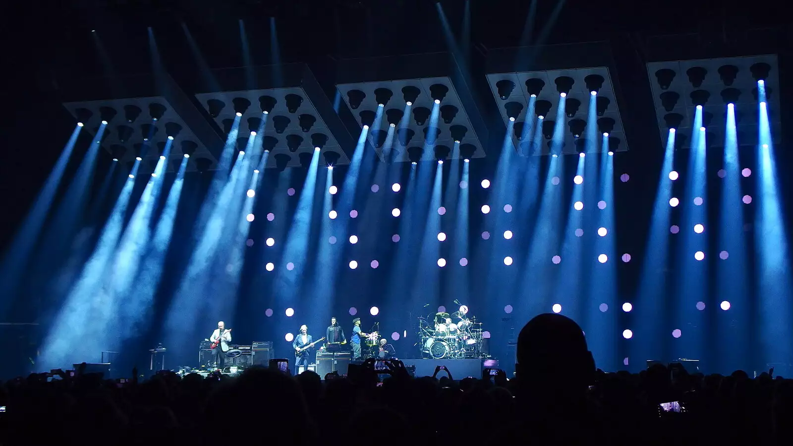 The band takes to the stage, from Genesis at the O2, North Greenwich, London - 24th March 2022