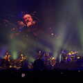Genesis at the O2, North Greenwich, London - 24th March 2022, Phil Collins floats above the stage