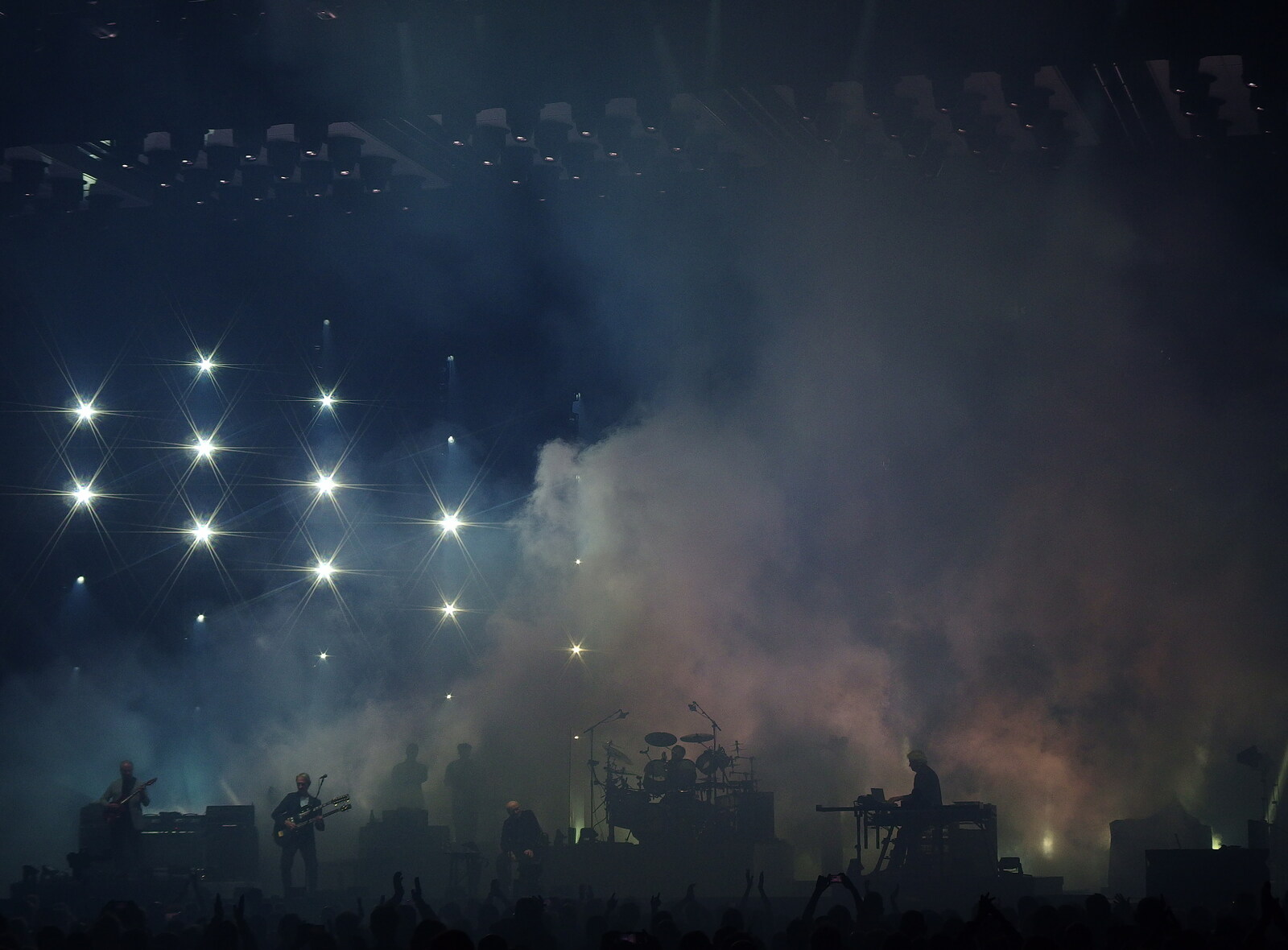 Lights look like stars from Genesis at the O2, North Greenwich, London - 24th March 2022