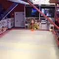 Harry waits for a game of Air Hockey, Genesis at the O2, North Greenwich, London - 24th March 2022