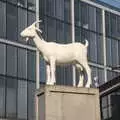 The Spitalfields' Goat statue, Genesis at the O2, North Greenwich, London - 24th March 2022