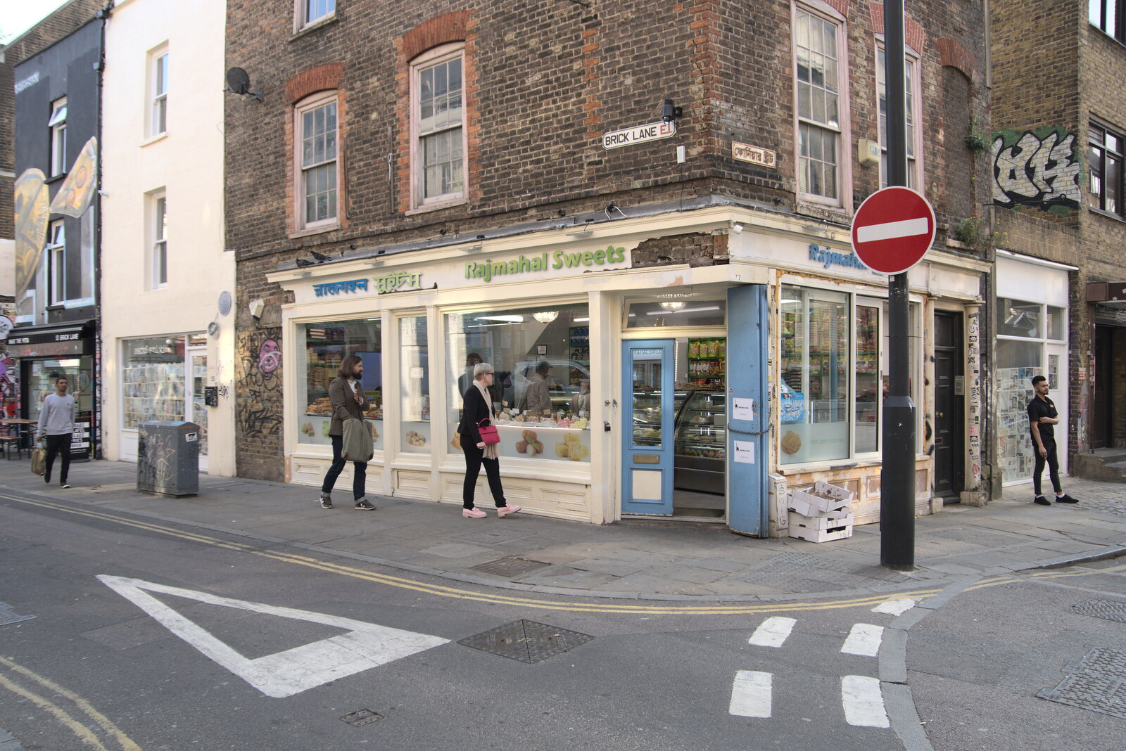 A sweet shop opposite the hotel from Genesis at the O2, North Greenwich, London - 24th March 2022