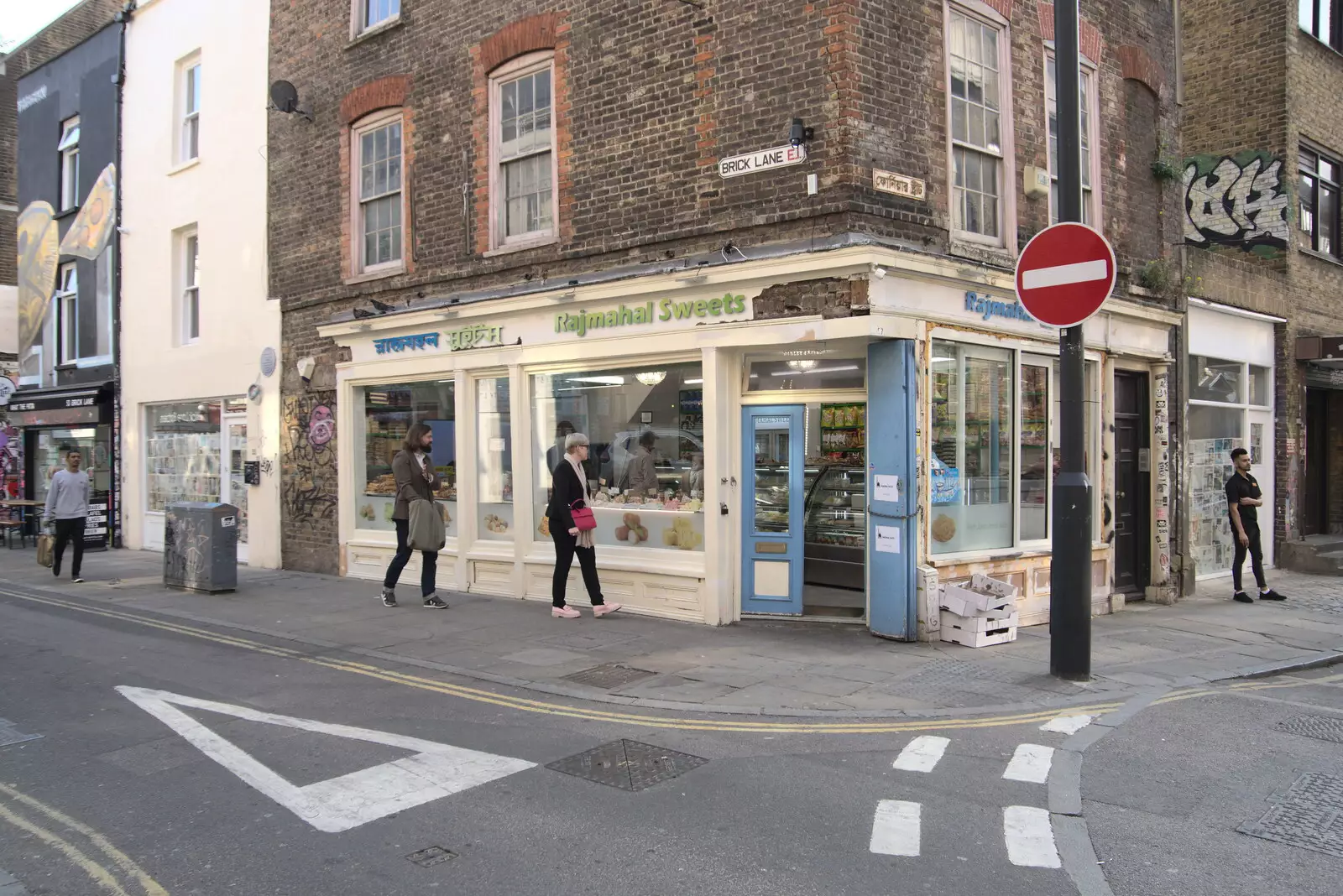 A sweet shop opposite the hotel, from Genesis at the O2, North Greenwich, London - 24th March 2022