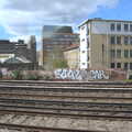 2022 Graffiti on the trackside near Waterloo