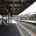 On the platform at Brockenhurst Station, A Trip Down South, New Milton, Hampshire - 9th April 2022