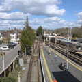 A view of the tracks at Brockenhurst, A Trip Down South, New Milton, Hampshire - 9th April 2022