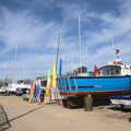 Boats at Keyhaven, Bernice's Birthday and Walks Around New Milton and Lymington, Hampshire - 10th April 2022