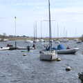 Boats in the River Stour at Christchurch, Bernice's Birthday and Walks Around New Milton and Lymington, Hampshire - 10th April 2022